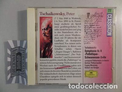 CDs de M&uacute;sica: Tchaikovsky: Symphonie Nr. 6 &rdquo;Path&eacute;tique&rdquo; / Schwanensee-Suite- 0028943945622