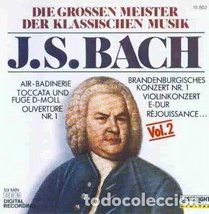 CDs de M&uacute;sica: J.S. Bach vol 2- 4006408158028