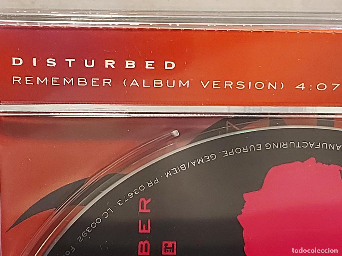 CDs de m&uacute;sica: DISTURBED / REMEMBER / CD SINGLE PROMO-WARNER-2002 / DE LUJO - Foto 4