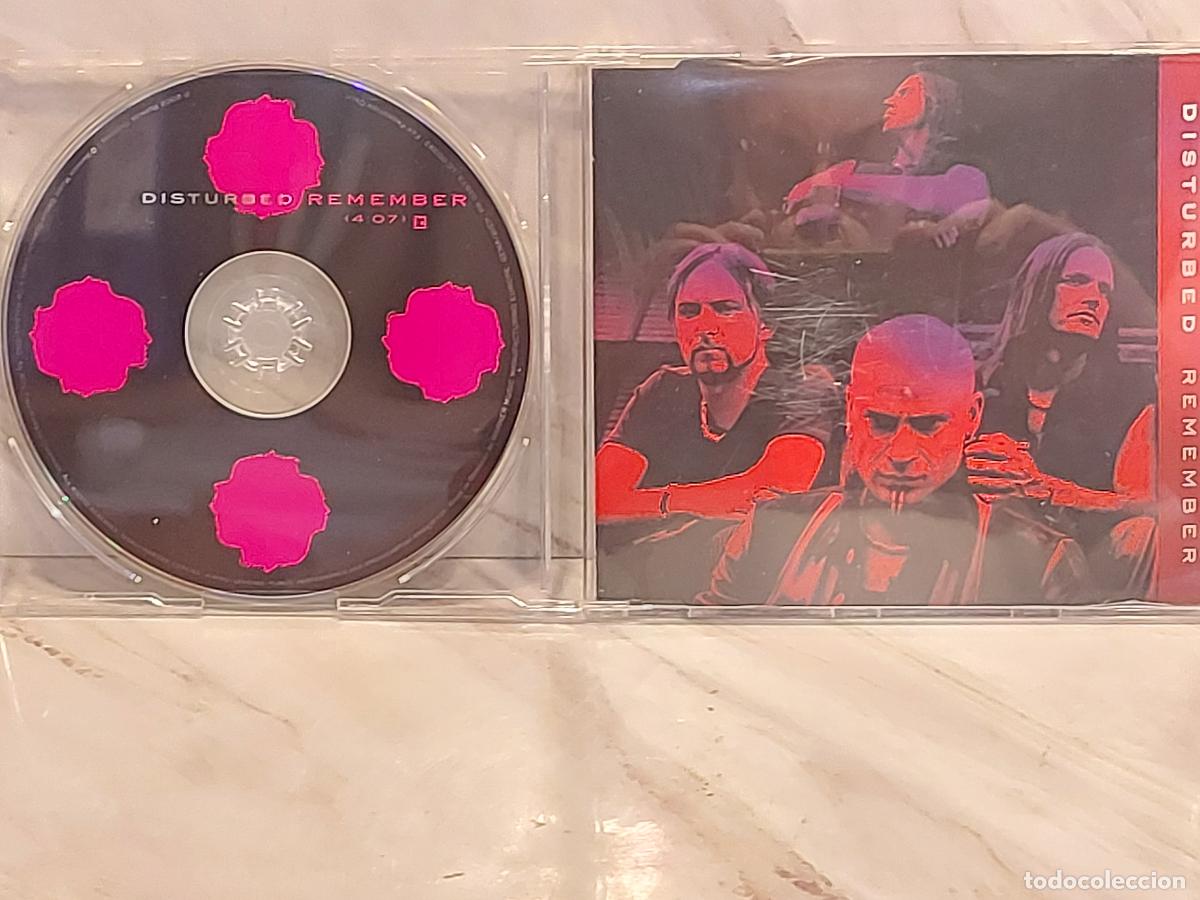 CDs de m&uacute;sica: DISTURBED / REMEMBER / CD SINGLE PROMO-WARNER-2002 / DE LUJO - Foto 1