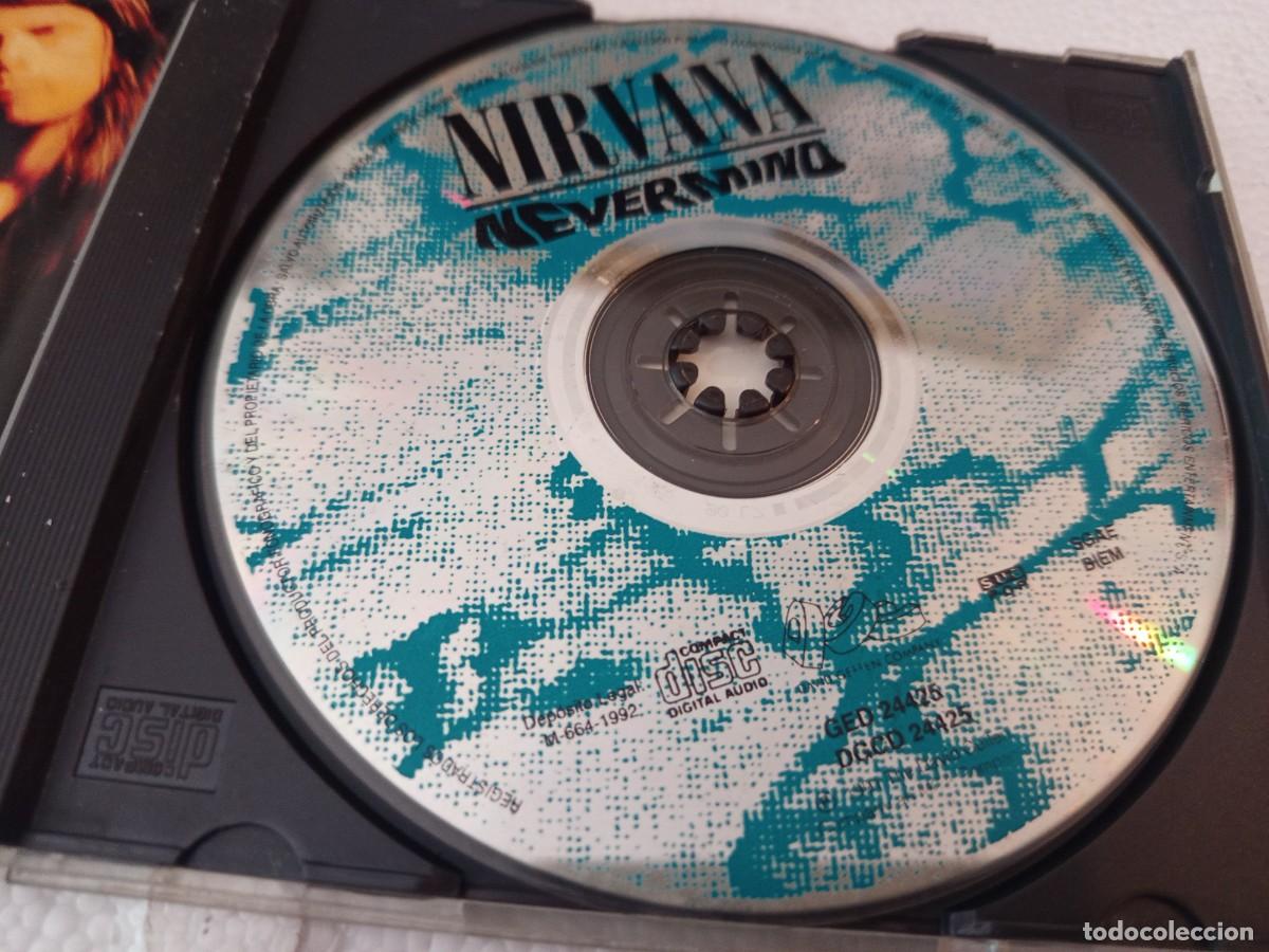 CDs de m&uacute;sica: CD de m&uacute;sica de Nirvana, &aacute;lbum Nevermind. - Foto 3