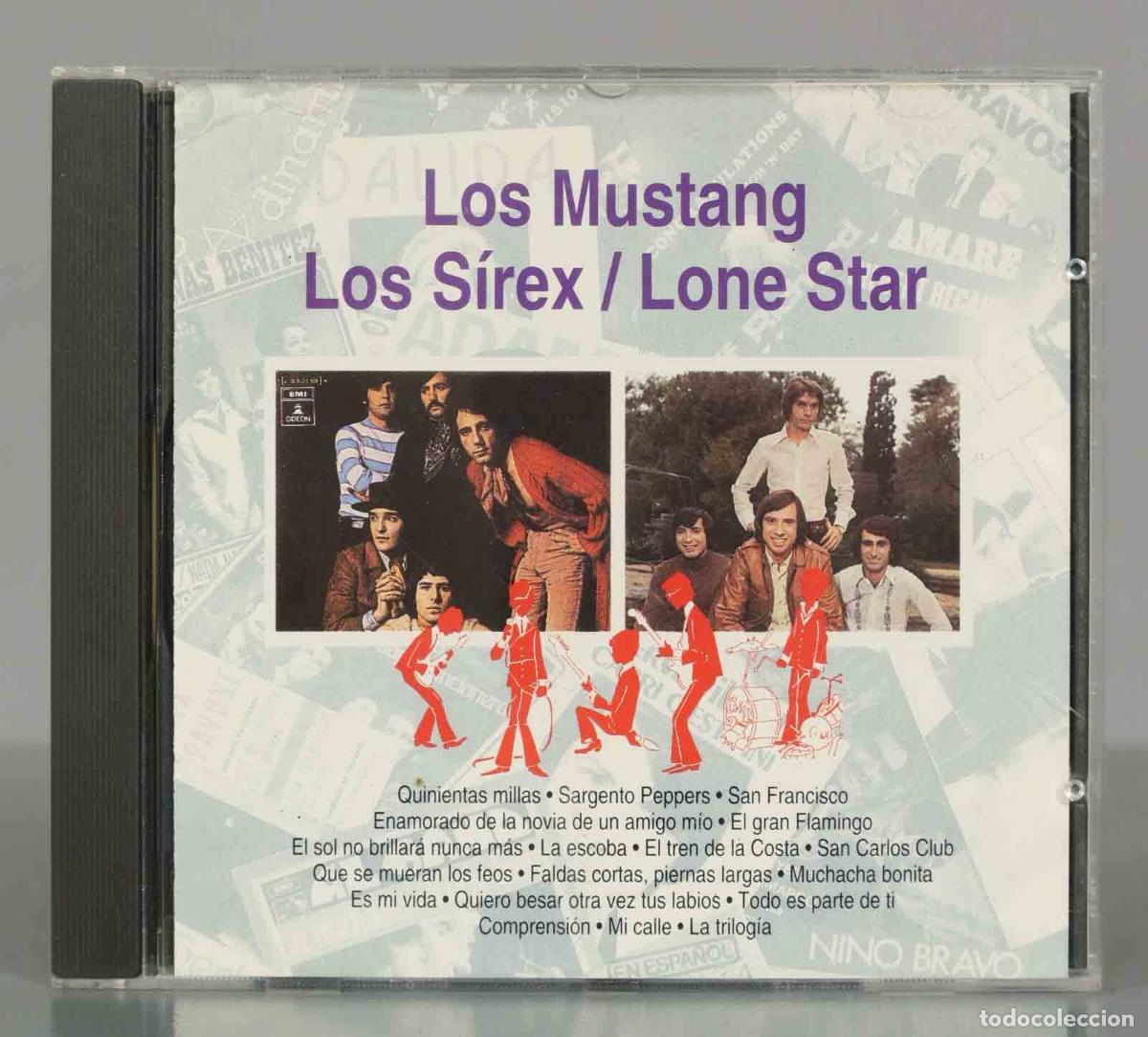 CDs de m&uacute;sica: CD. Los Mustang Los S&iacute;rex / Lone Star. - Foto 1
