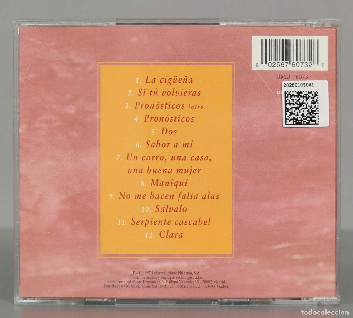 CDs de m&uacute;sica: CD. Lucrecia &ndash; Pron&oacute;sticos - Foto 2