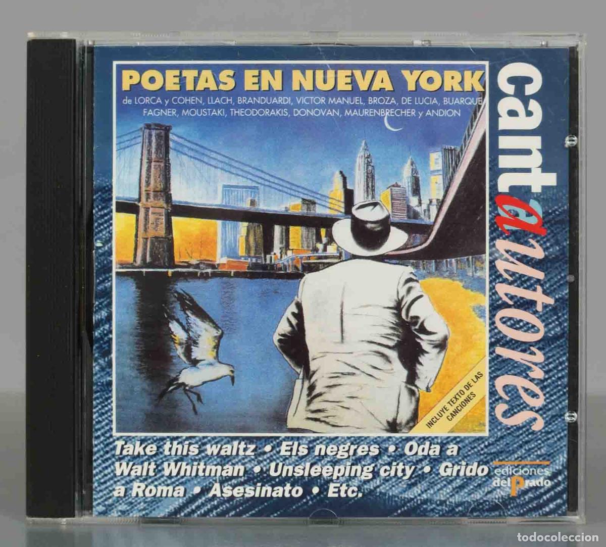 CDs de m&uacute;sica: CD. Various &ndash; Poetas En Nueva York. - Foto 1