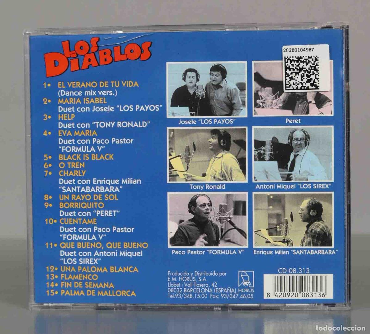 CDs de m&uacute;sica: CD. Los Diablos &ndash; El Verano De Tu Vida. - Foto 2