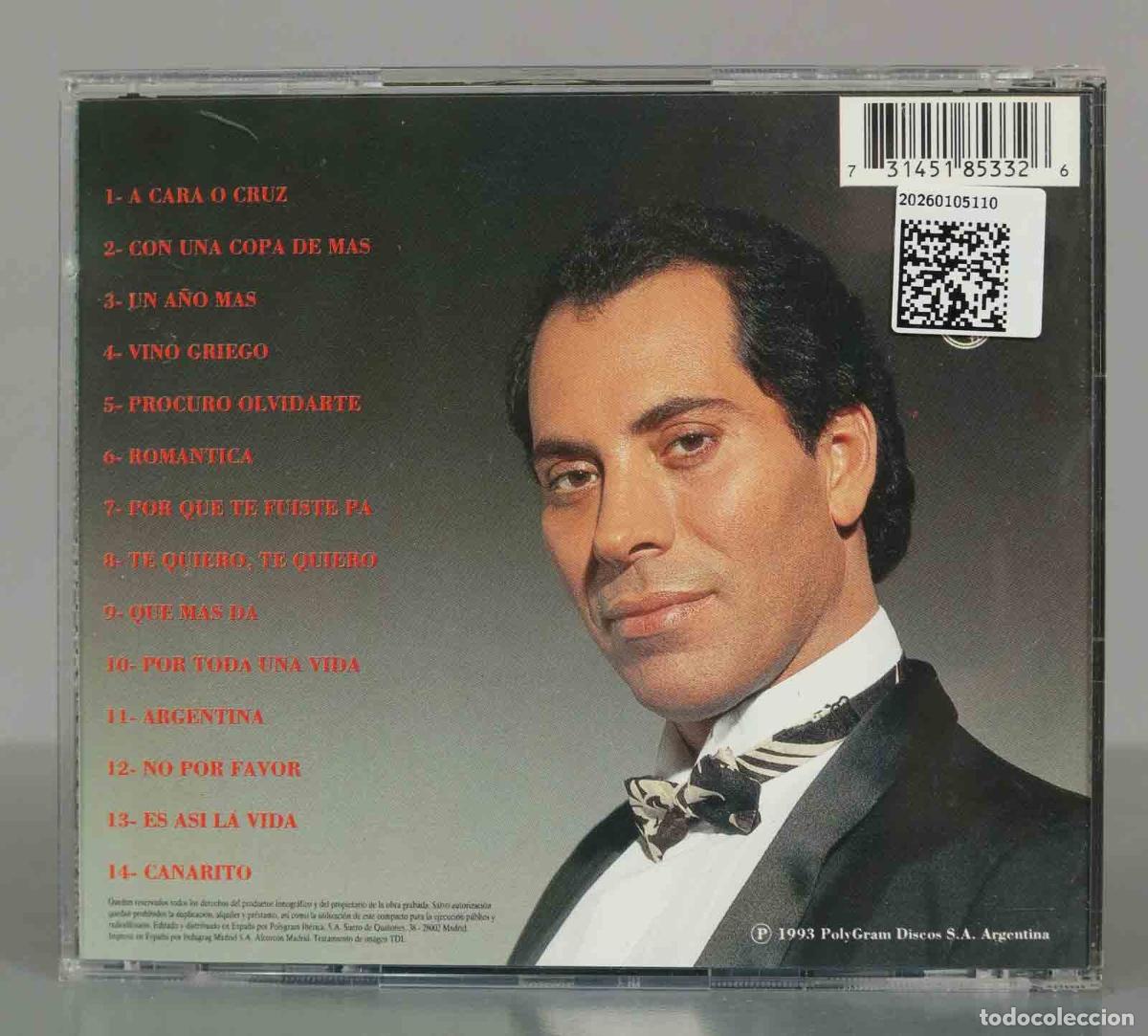 CDs de m&uacute;sica: CD. Jos&eacute; V&eacute;lez &ndash; Ayer Y Hoy. - Foto 2