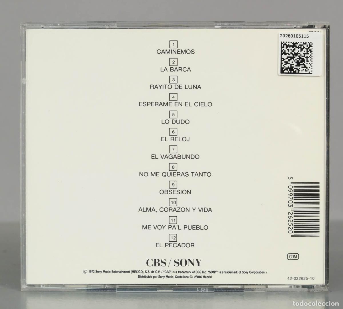 CDs de m&uacute;sica: CD. TRIO LOS PANCHOS. - Foto 2