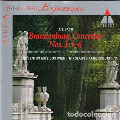 CDs de M&uacute;sica: Bach: Brandenburg Concertos Nos. 3, 5 & 6- 0090317585925