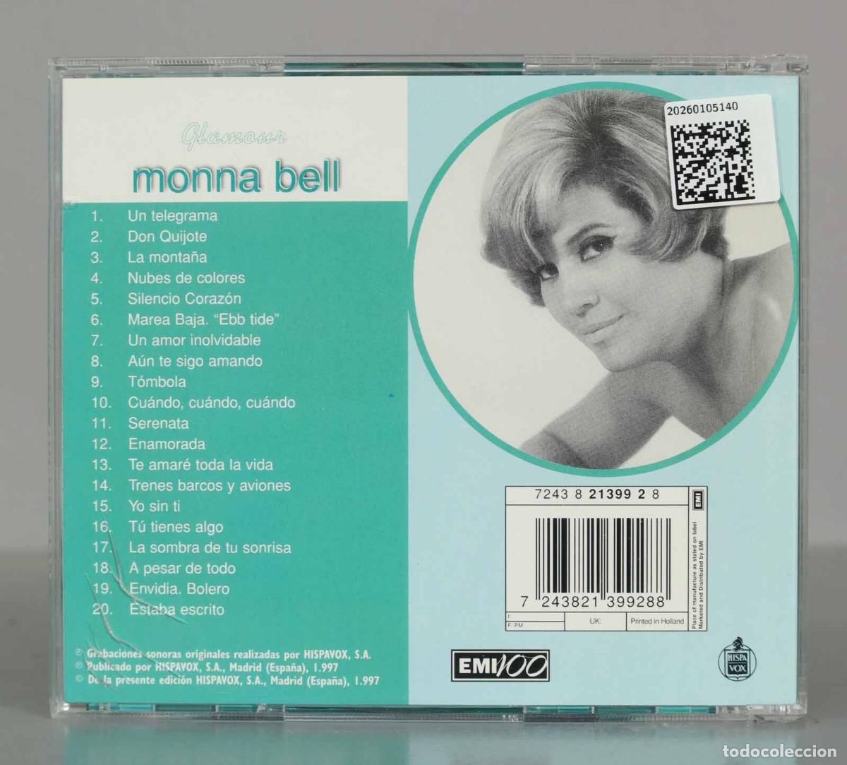 CDs de m&uacute;sica: CD. Monna Bell &ndash; Glamour. - Foto 2