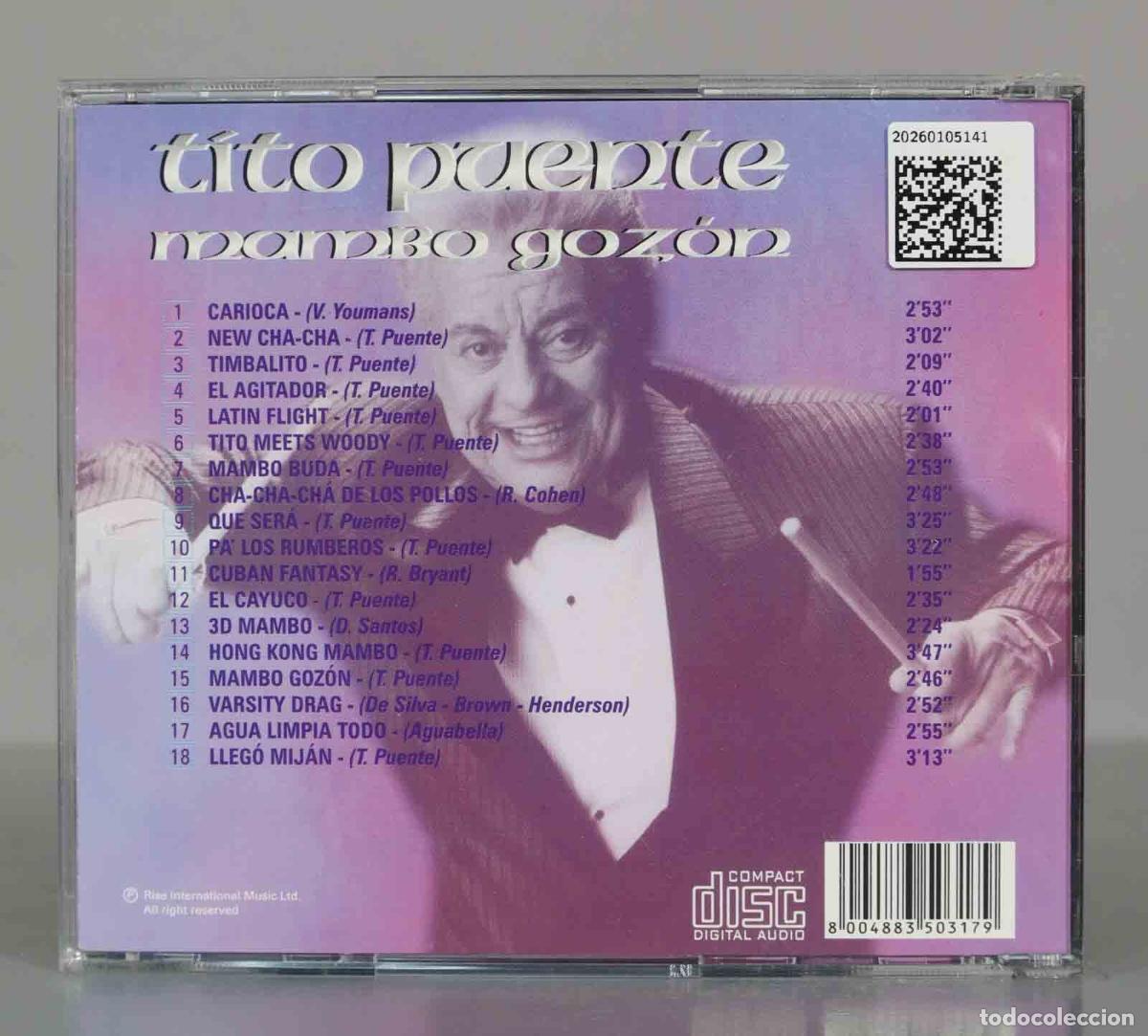 CDs de m&uacute;sica: CD. Tito Puente &ndash; Mambo Goz&oacute;n - Foto 2