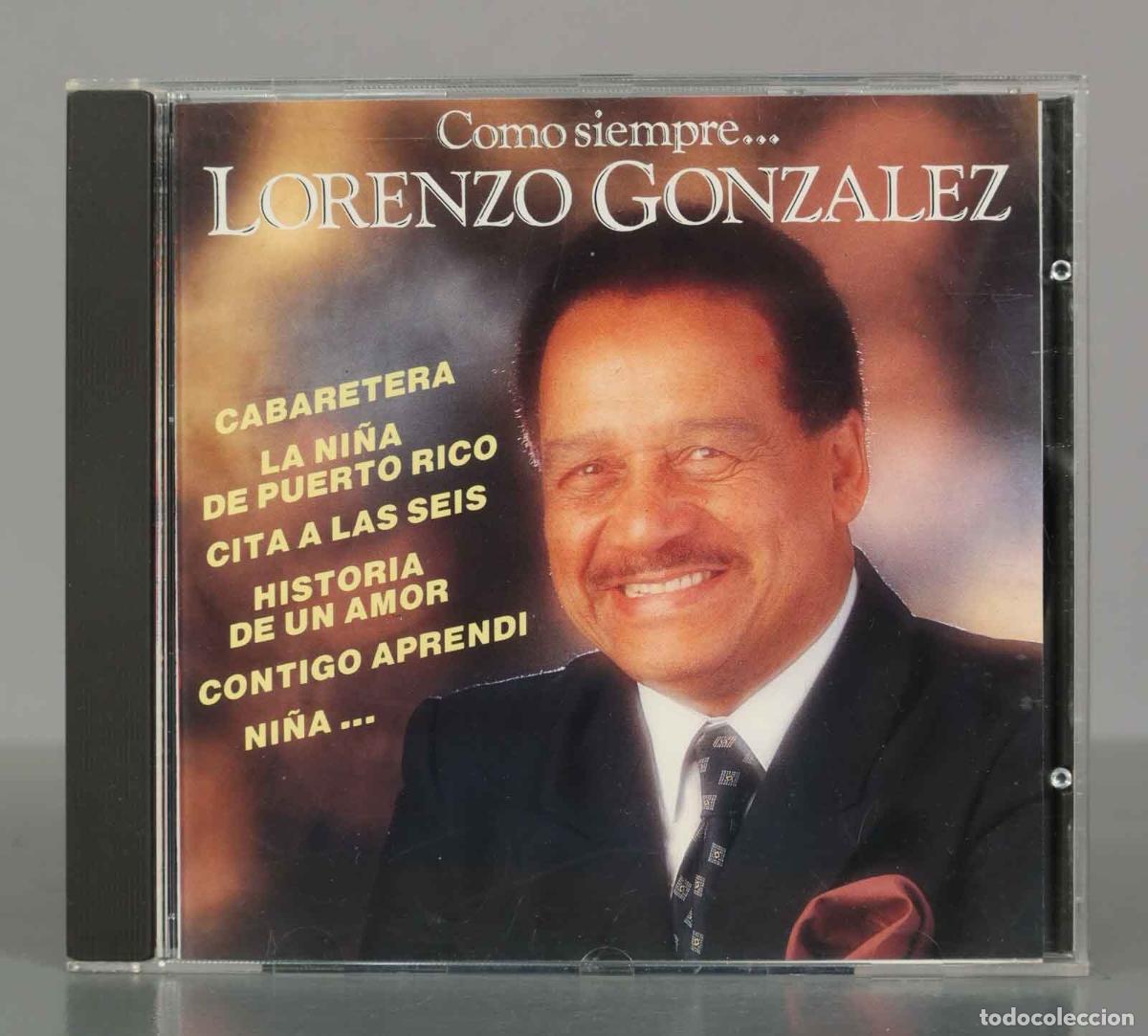 CDs de m&uacute;sica: CD. COMO SIEMPRE. LORENZO GONZALEZ. - Foto 1