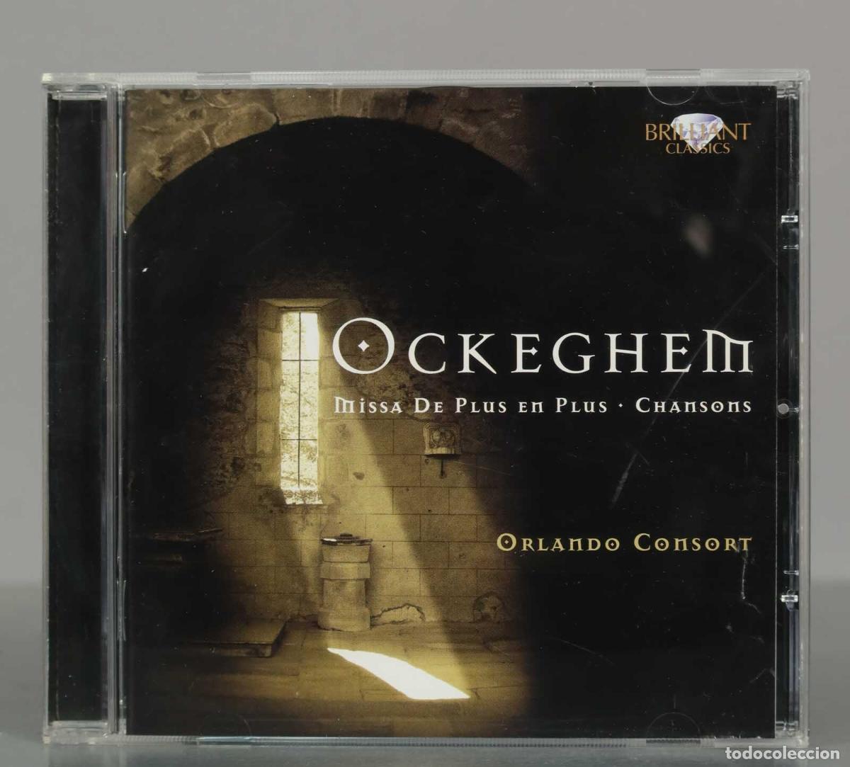 CDs de Musique: CD. Ockeghem - Orlando Consort &ndash; Missa De Plus En Plus