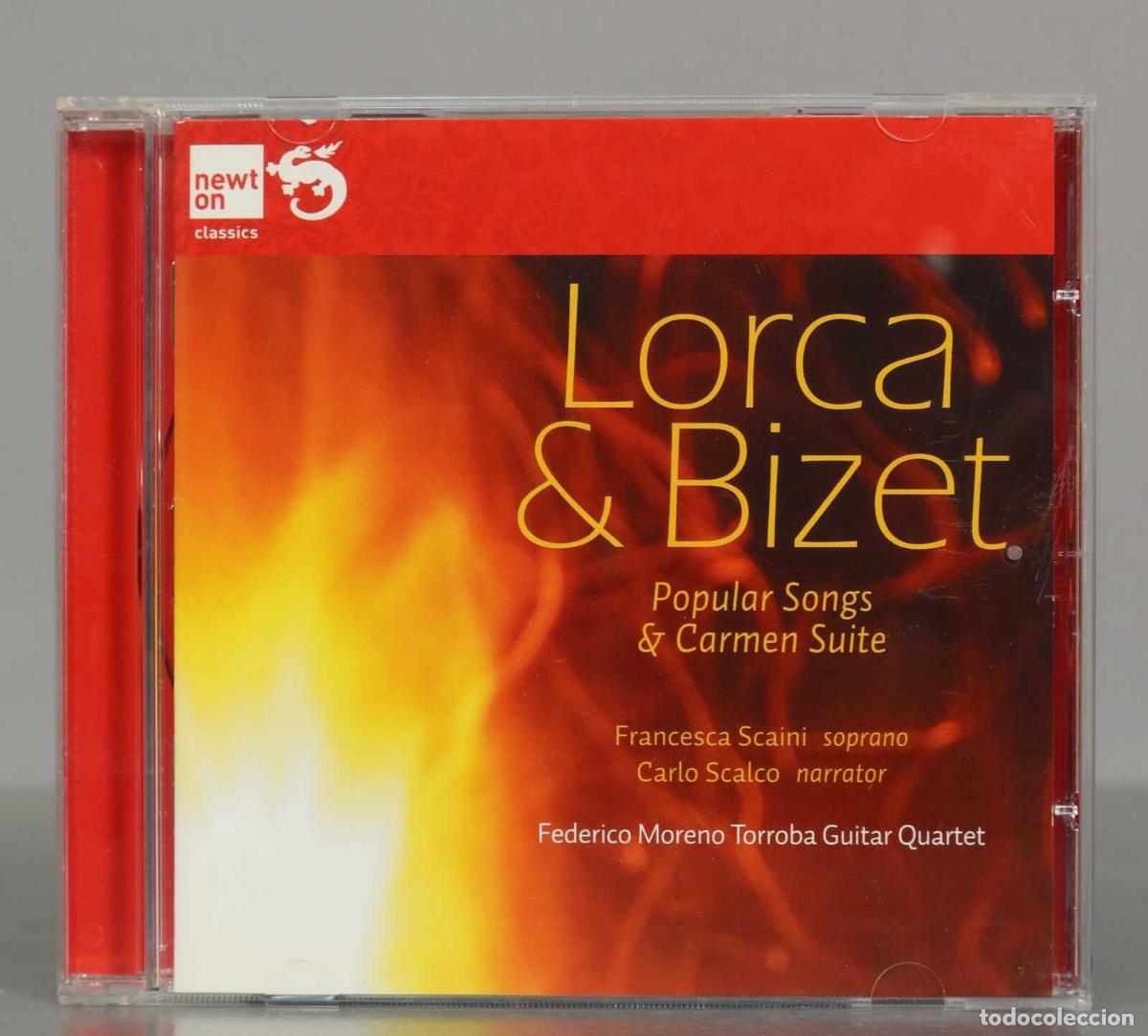 CDs de Musique: CD. Popular Songs and Carmen Suite. Lorca and Bizet, Francesca Scaini, Carlo Scalco, Federico Moreno