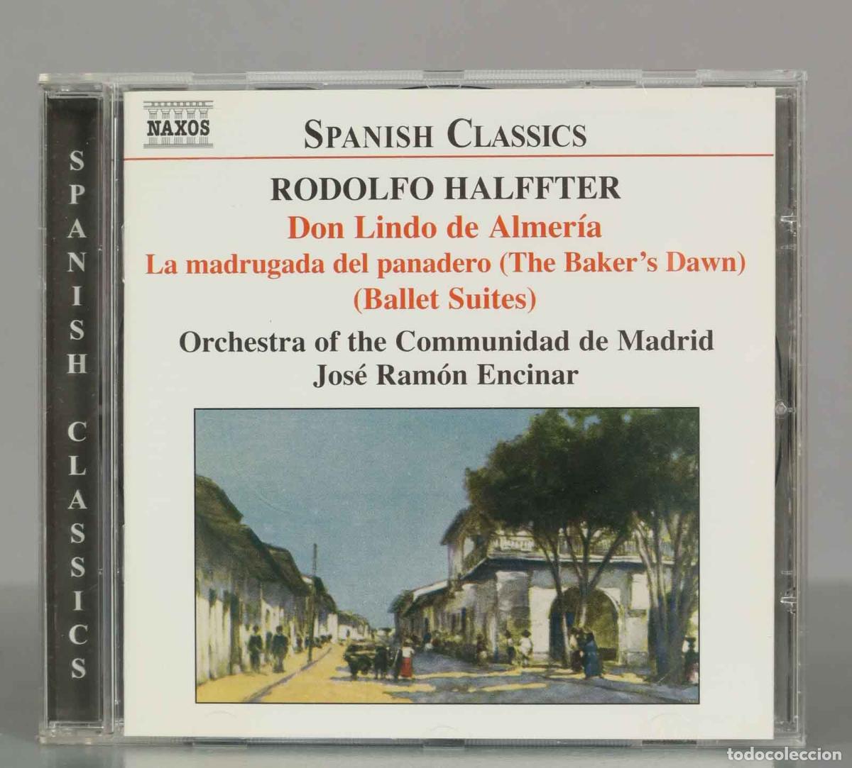 CDs de Musique: CD. Don Lindo De Almer&iacute;a - Orchestral Works &bull; 1. Rodolfo Halffter &mdash; jose ramon encinar