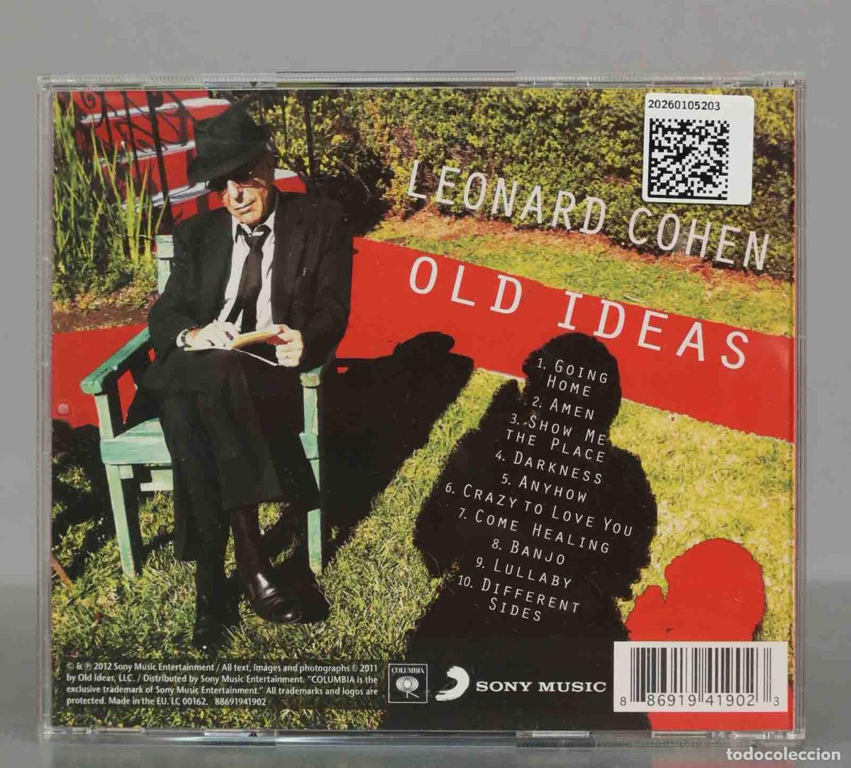 CDs de m&uacute;sica: CD. Leonard Cohen &ndash; Old Ideas. - Foto 2
