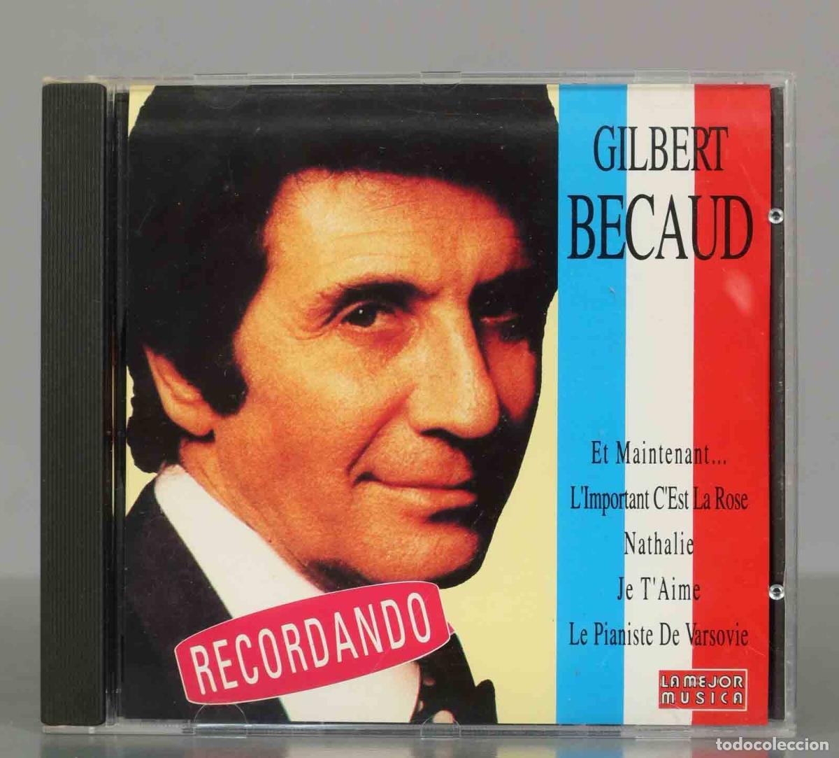CDs de m&uacute;sica: CD. Gilbert B&eacute;caud &ndash; Recordando. - Foto 1