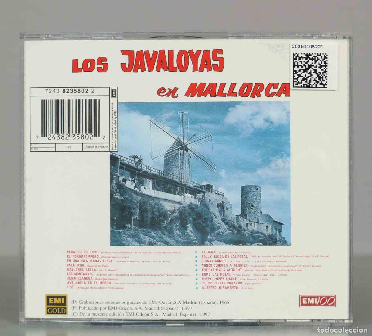 CDs de m&uacute;sica: CD. Los Javaloyas &ndash; Los Javaloyas En Mallorca - Foto 2