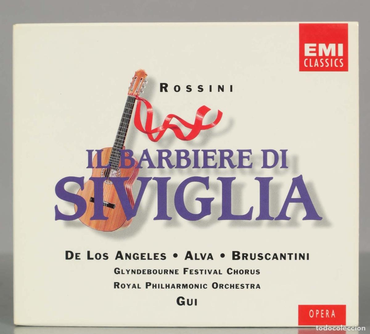 CDs de Musique: CD. Sesto Bruscantini &ndash; Il Barbiere Di Siviglia. Rossini / Vittorio Gui / Royal Philharmonic Orche