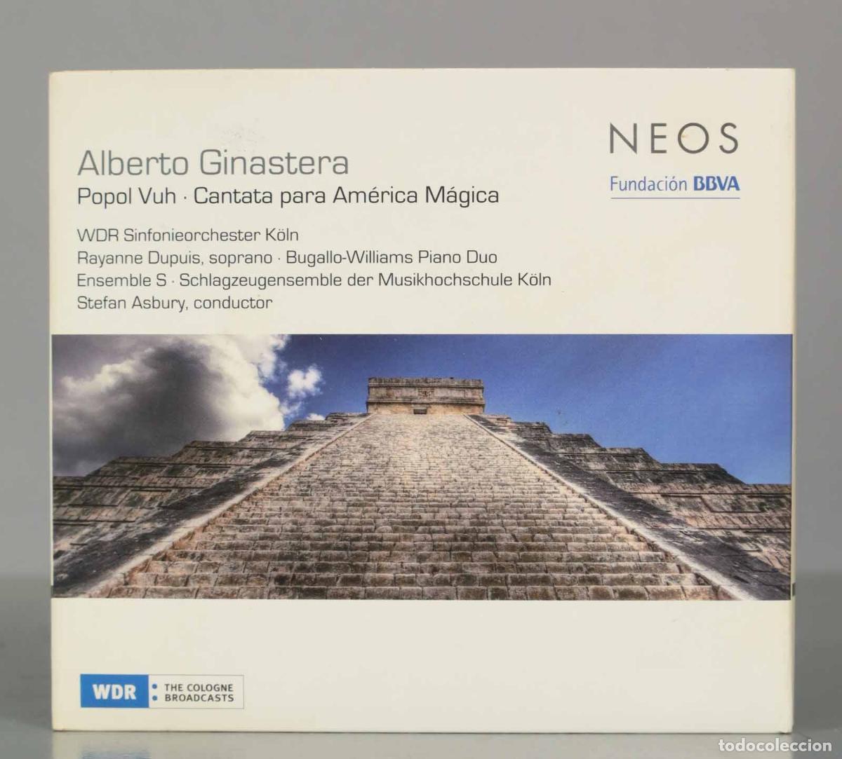 CDs de Musique: CD. Ginastera, WDR Sinfonieorchester K&ouml;ln &ndash; Popul Vuh . Cantata Para Am&eacute;rica M&aacute;gica ASBURY