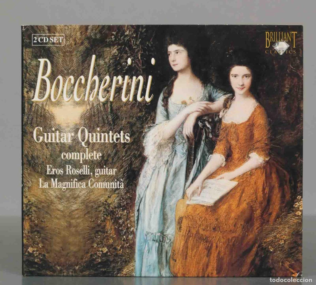 CDs de Musique: CD. Boccherini, Eros Roselli, La Magnifica Comunit&agrave; &ndash; Guitar Quintets (Complete)
