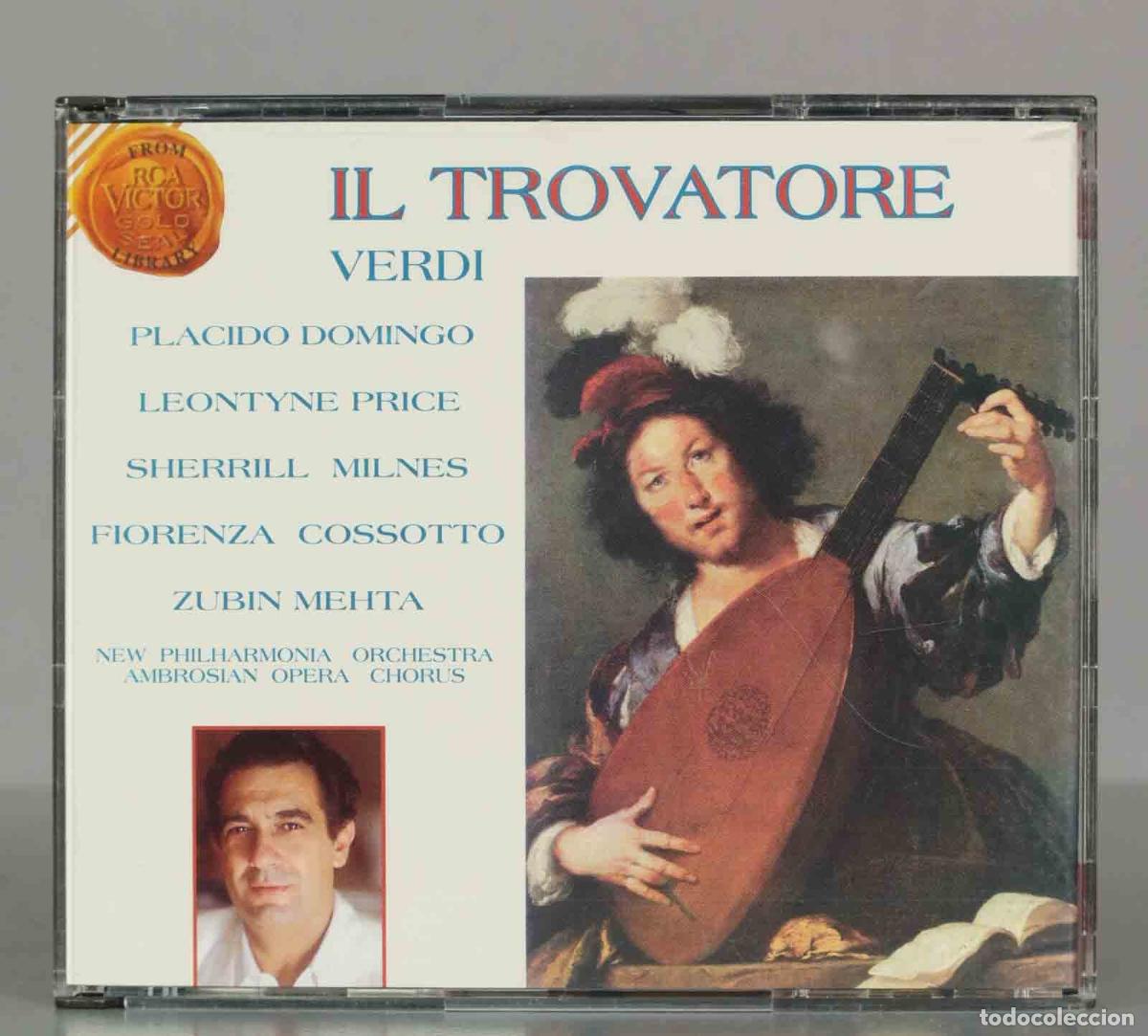 CDs de Musique: CD. Il Trovatore. Ambrosian Opera Chorus. Verdi / Placido Domingo, Leontyne Price, Milnes, MEHTA