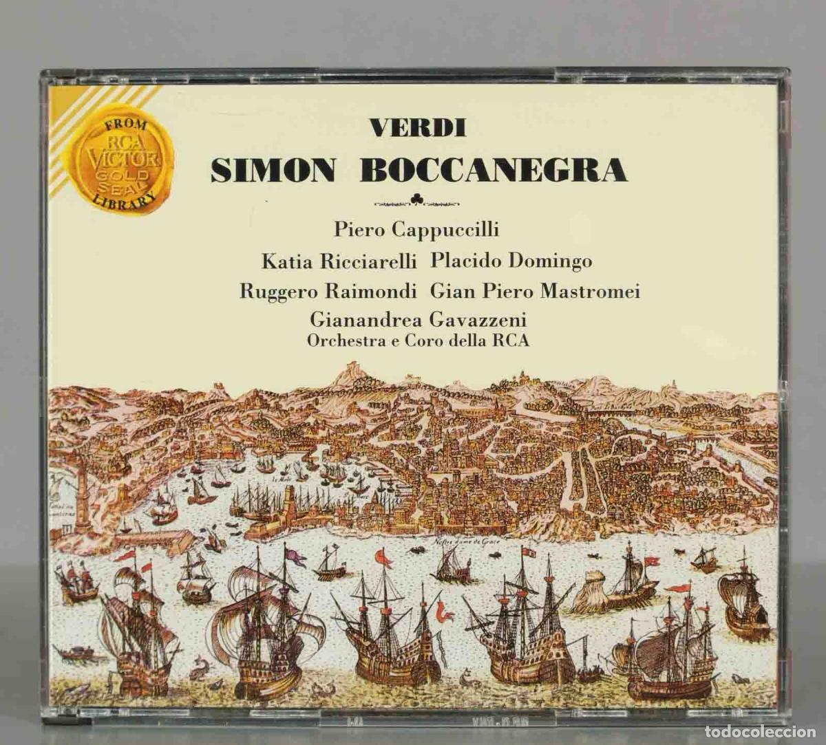 CDs de Musique: CD. Gianandrea Gavazzeni &ndash; Simon Boccanegra. Verdi - Piero Cappuccilli, Katia Ricciarelli, Placido