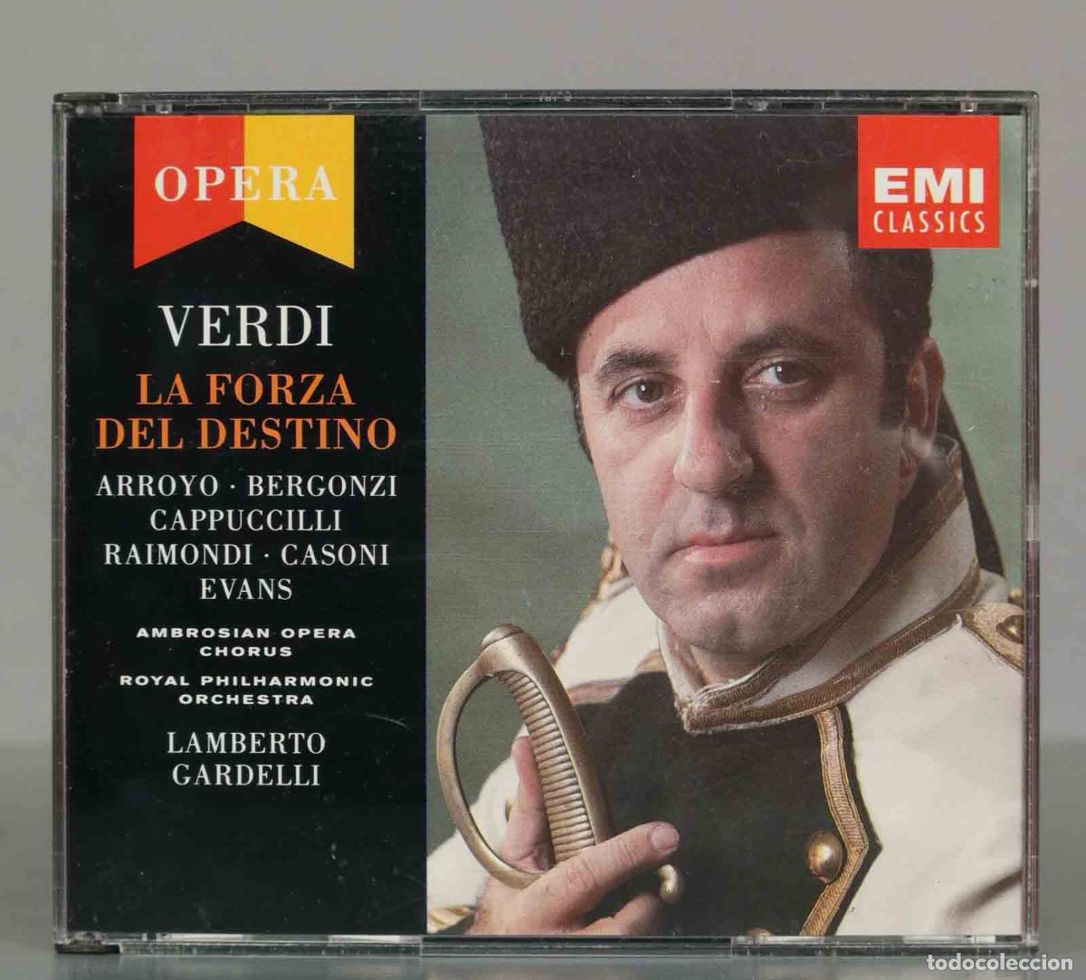 CDs de Musique: CD. Royal Philharmonic Orchestra, Lamberto Gardelli &ndash; La Forza Del Destino. Verdi / Arroyo, Bergon