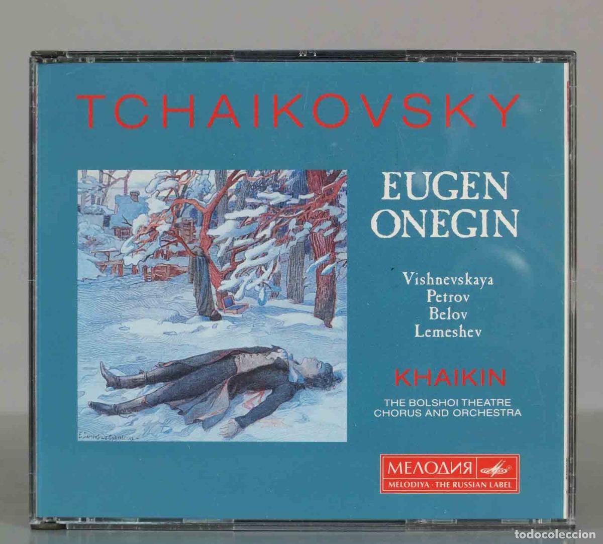 CDs de M&uacute;sica: CD. Pyotr Ilyich Tchaikovsky - Bolshoi Theatre Orchestra Et Boris Khaikin &ndash; Eug&egrave;ne On&eacute;guine