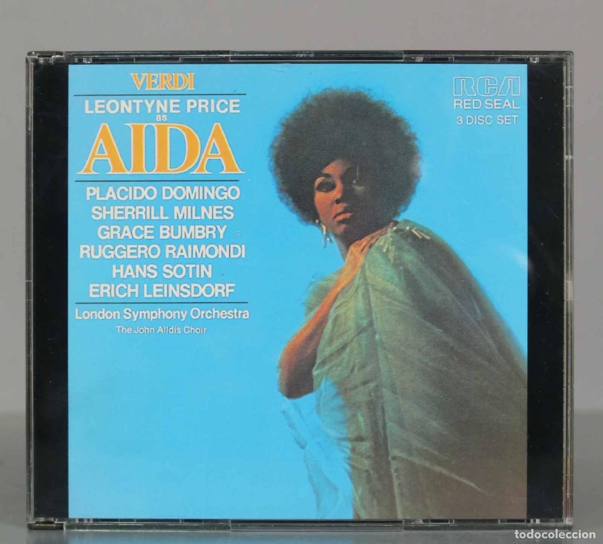 CDs de Musique: CD. London Symphony Orchestra &ndash; Aida. Verdi / Leontyne Price - Domingo - Milnes - Leinsdorf