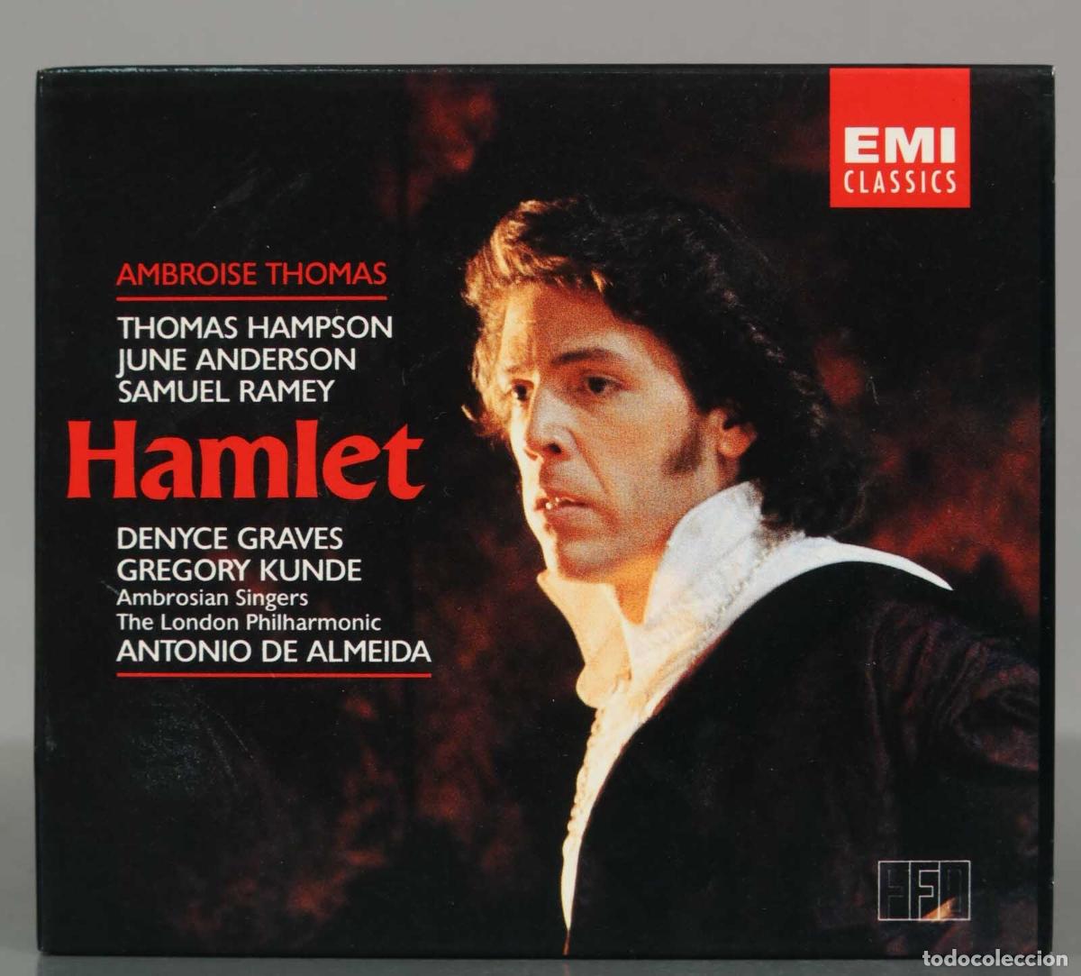 CD di Musica: CD. Antonio De Almeida &ndash; Hamlet. Ambroise Thomas : Thomas Hampson, June Anderson, Samuel Ramey, Ambr