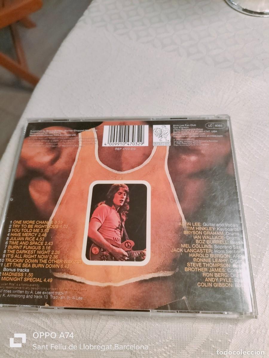 CDs de m&uacute;sica: RAR CD. ALVIN LEE. PUMP IRON! - Foto 3
