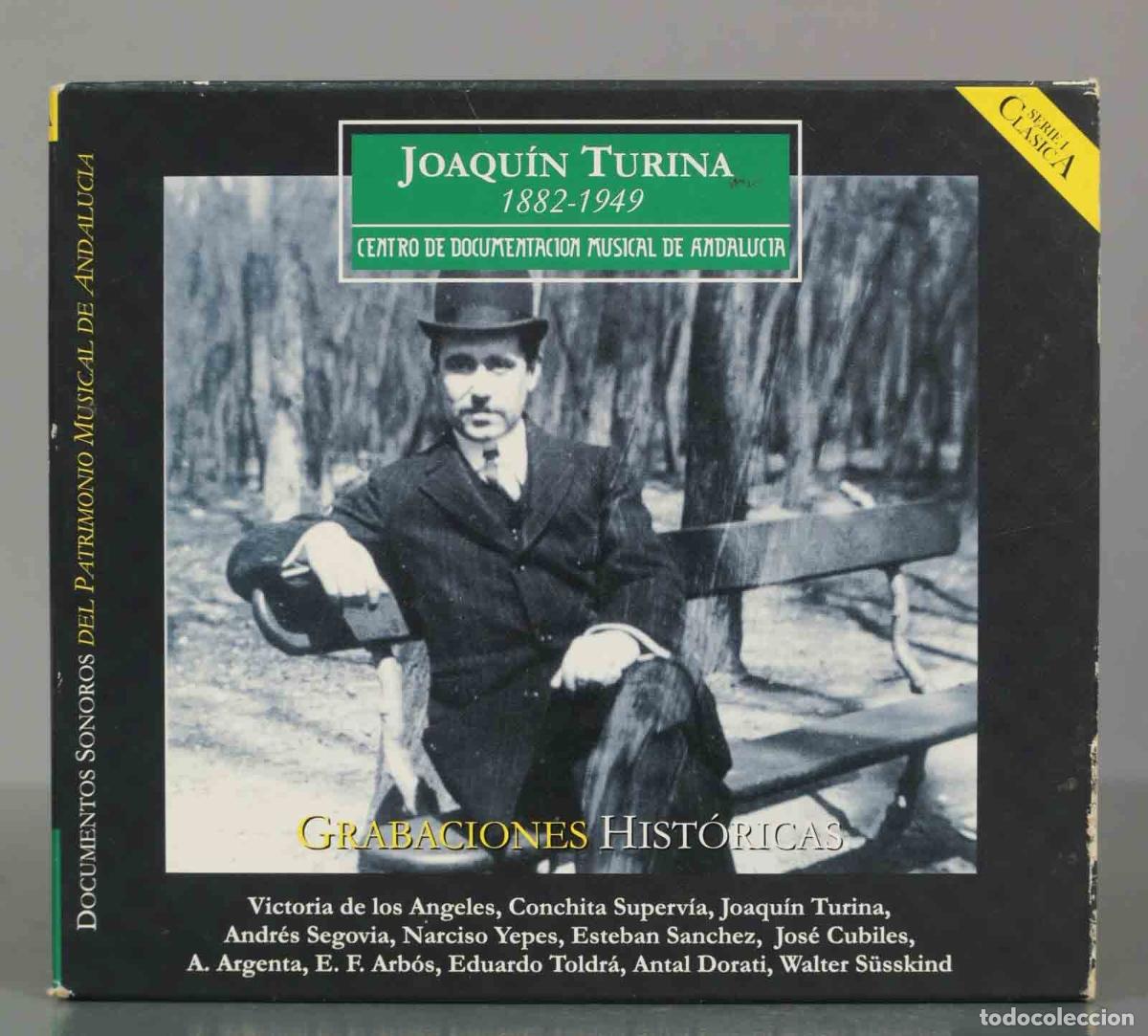 CD di Musica: CD. JOAQU&Iacute;N TURINA 1882-1949. GRABACIONES HIST&Oacute;RICAS
