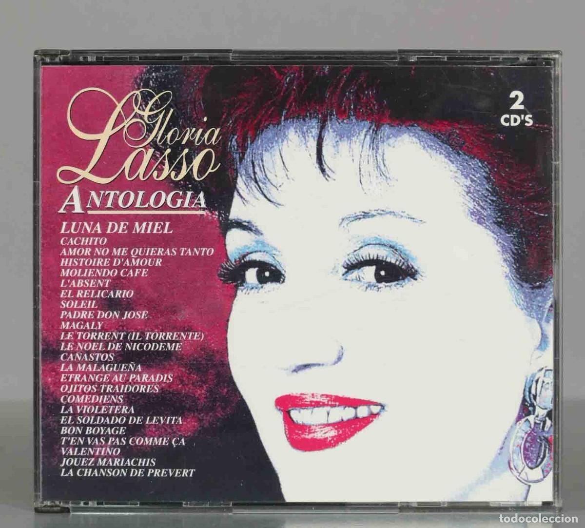 CDs de m&uacute;sica: CD. Gloria Lasso &ndash; Antolog&iacute;a - Foto 1