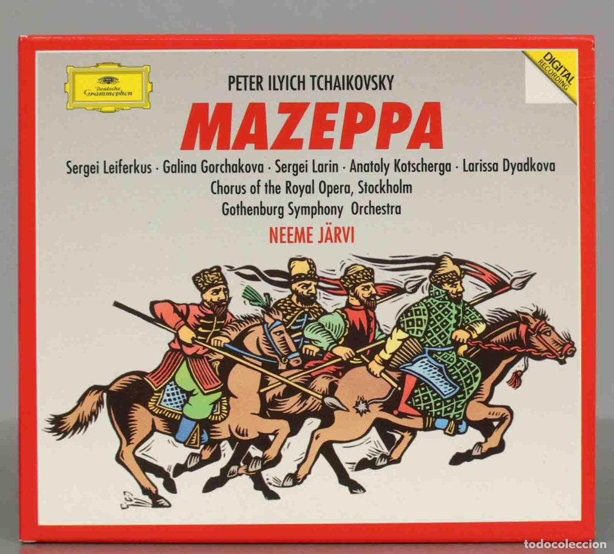 CDs de M&uacute;sica: CD. Neeme J&auml;rvi &ndash; Mazeppa. Peter Ilyich Tchaikovsky - Sergei Leiferkus &middot; Galina Gorchakova &middot; Sergei