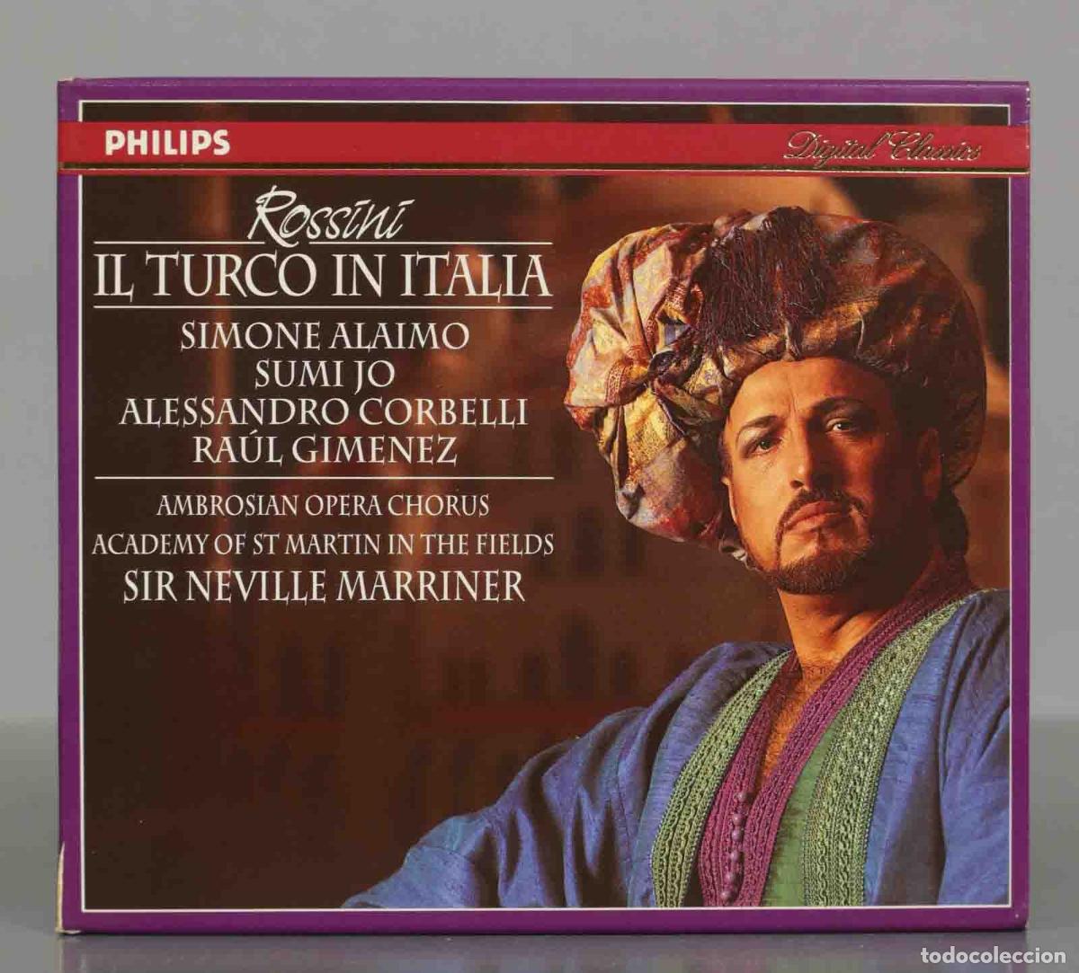 CD di Musica: CD. Il Turco In Italia. Rossini - Simone Alaimo, Sumi Jo, Corbelli, Gimenez, MARRINER
