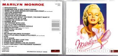 CDs de m&uacute;sica: Marilyn Monroe- 8004883002627 - Foto 1