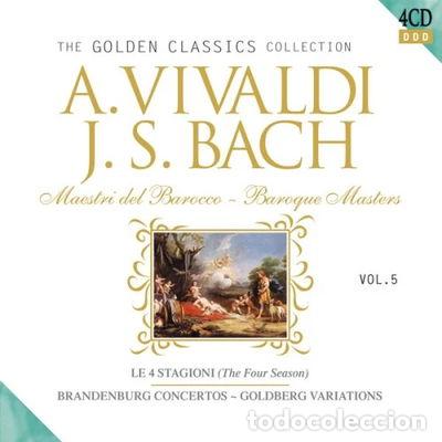 CDs de M&uacute;sica: Vivaldi & Bach: Maestri del Barocco- 8028980294624