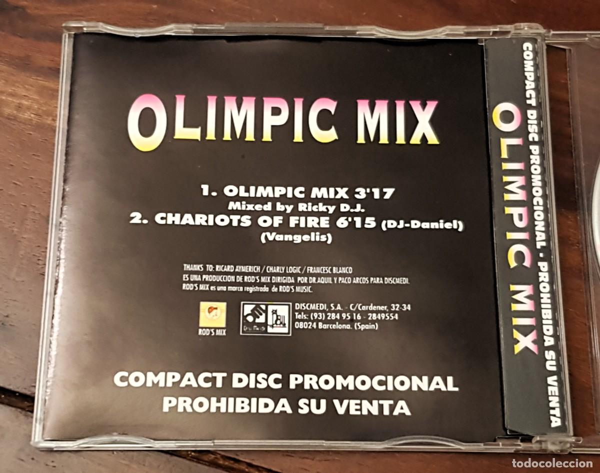 CDs de m&uacute;sica: CD-SINGLE OLIMPIC MIX A&Ntilde;O 1996 - Foto 4