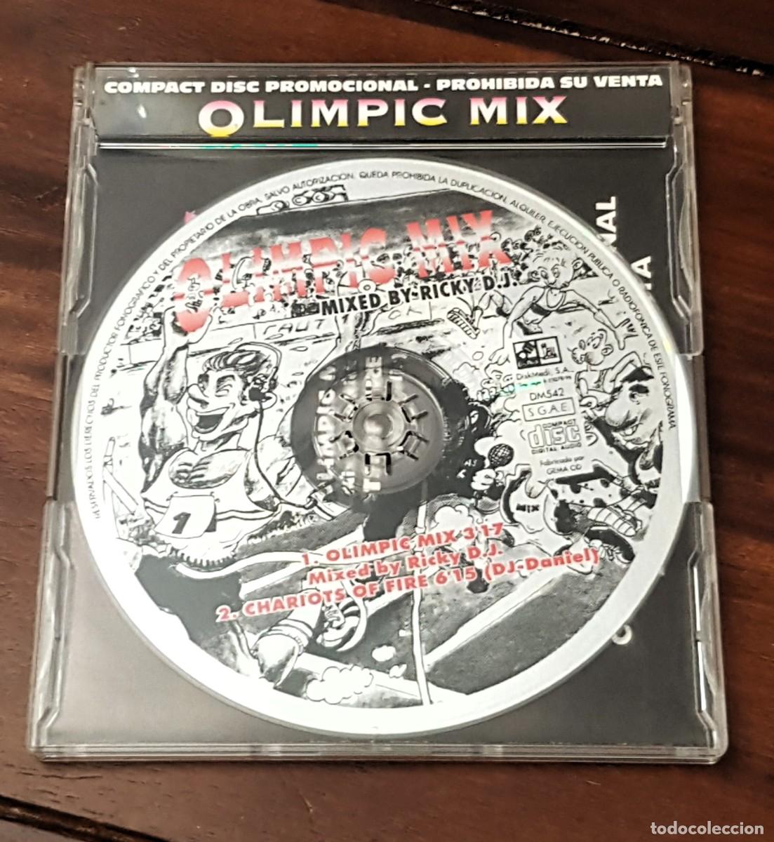 CDs de m&uacute;sica: CD-SINGLE OLIMPIC MIX A&Ntilde;O 1996 - Foto 5