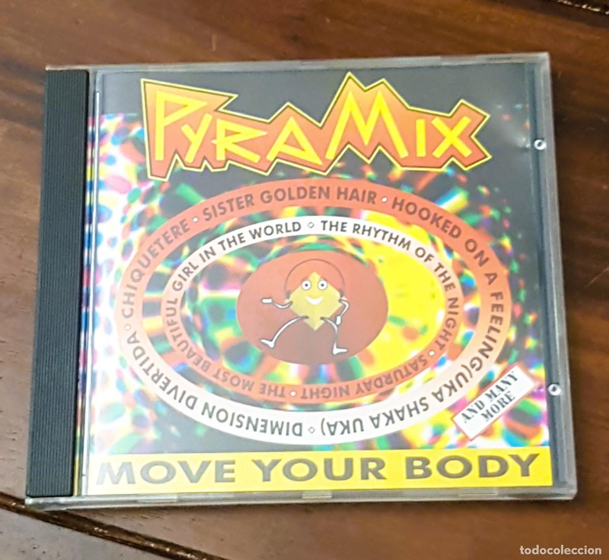 CDs de m&uacute;sica: CD-PYRAMIX MOVE YOUR BODY A&Ntilde;O 1994 - Foto 1