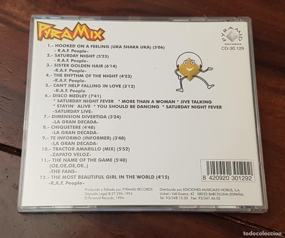 CDs de m&uacute;sica: CD-PYRAMIX MOVE YOUR BODY A&Ntilde;O 1994 - Foto 5