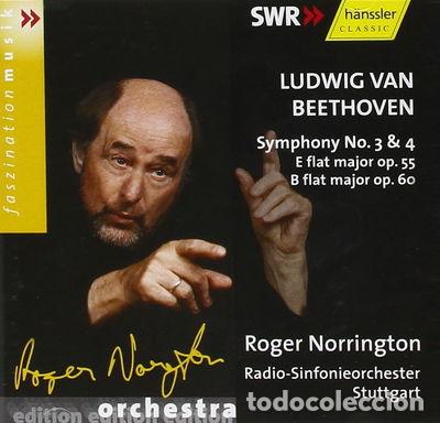 CDs de m&uacute;sica: Beethoven: Symphony No.3 & 4- 4010276013617 - Foto 1