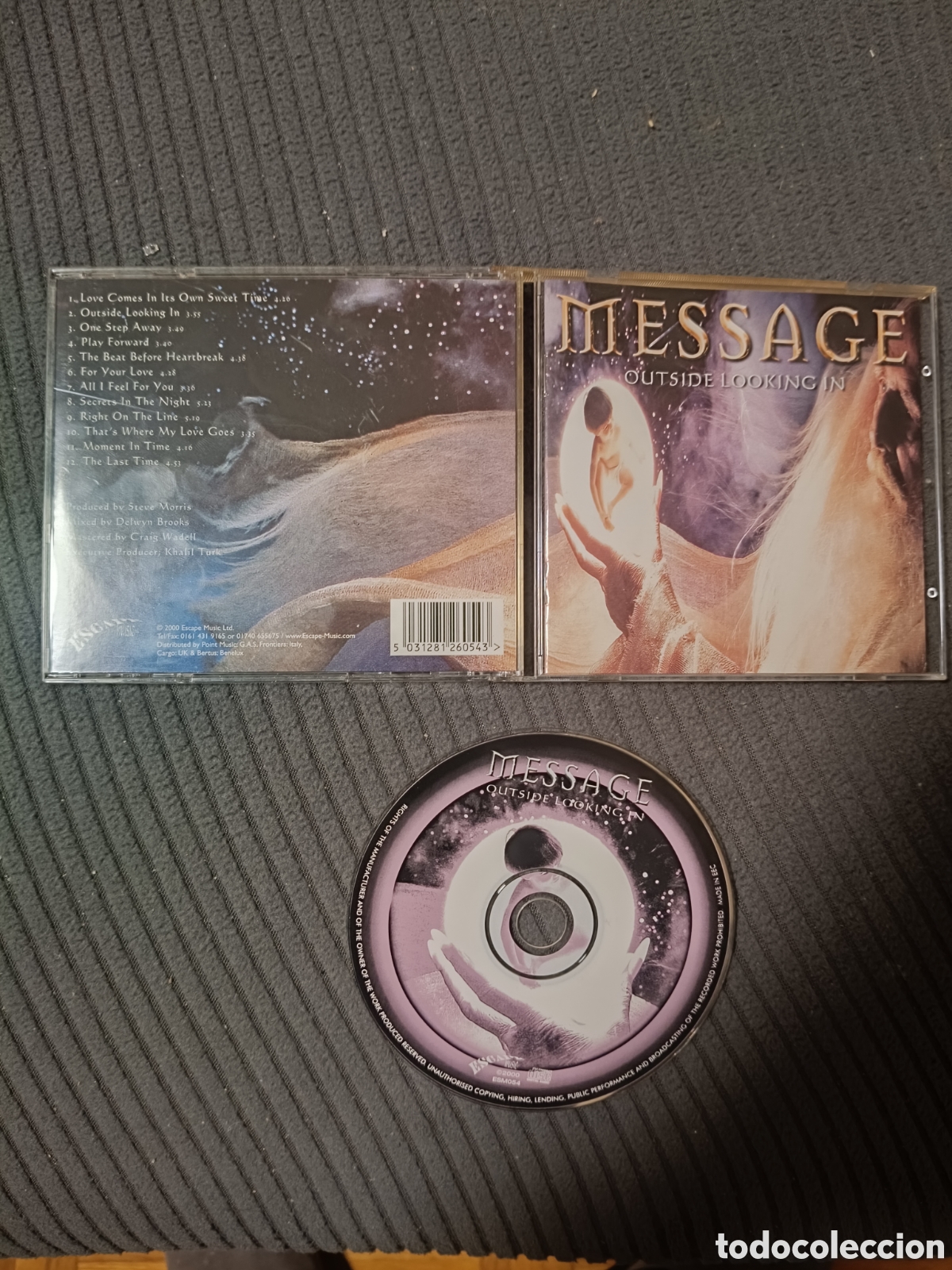 CDs de m&uacute;sica: Message - outside looking in cd (hard rock/AOR) - Foto 1