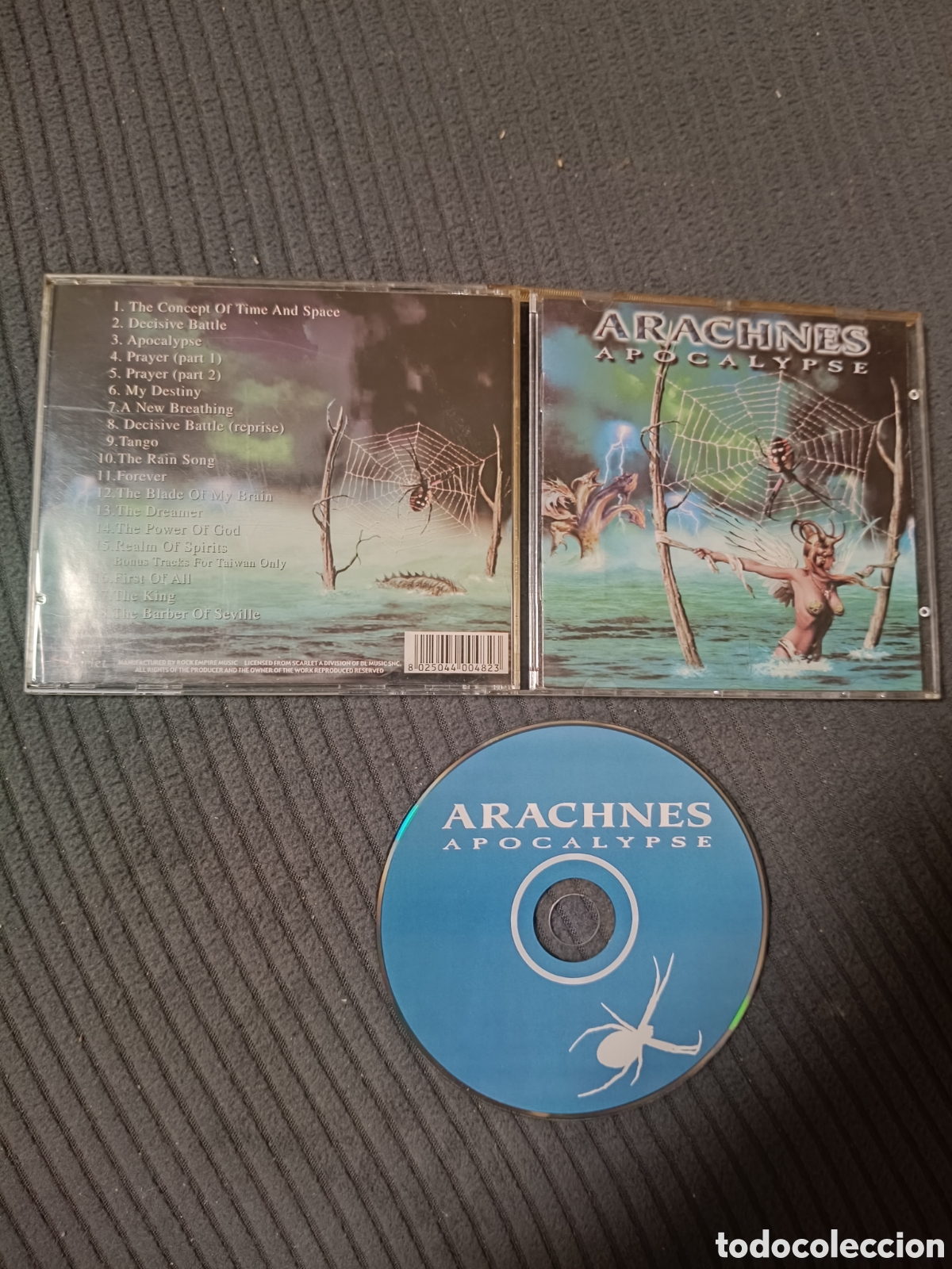 CDs de m&uacute;sica: Arachnes - apocalypse cd (power metal) - Foto 1