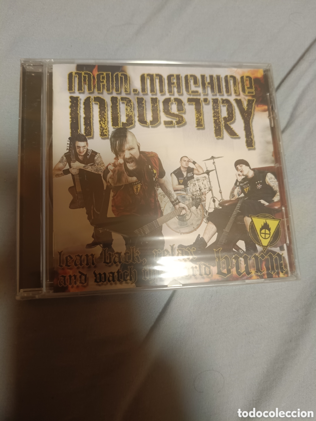 CDs de m&uacute;sica: Man.machine.industry - lean back cd (metal) - Foto 1