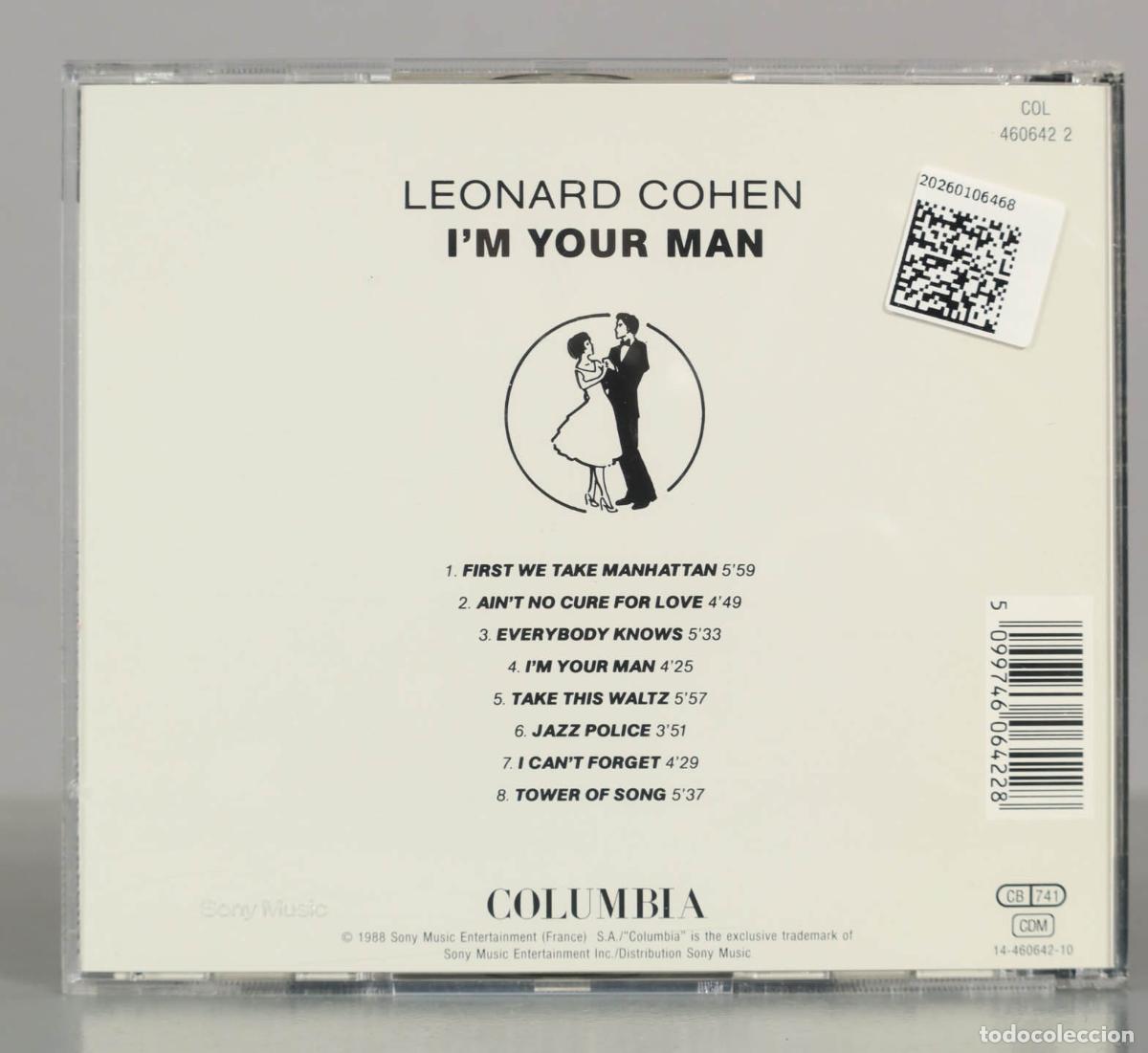 CDs de m&uacute;sica: CD. Leonard Cohen &ndash; I&acute;m Your Man. - Foto 2