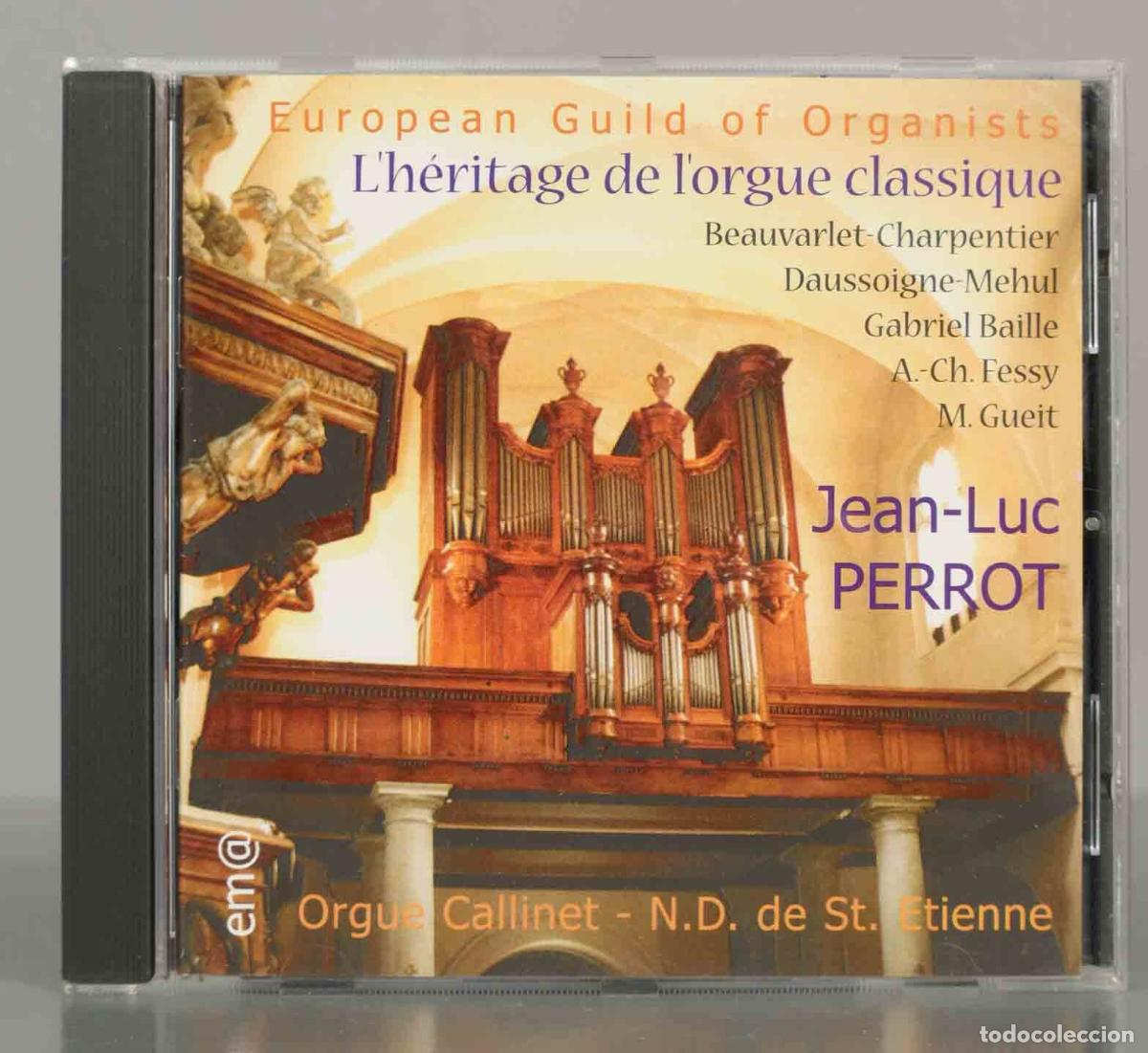 CD di Musica: CD. Jean-Luc Perrot &ndash; L&acute;h&eacute;ritage De L&acute;orgue Classique