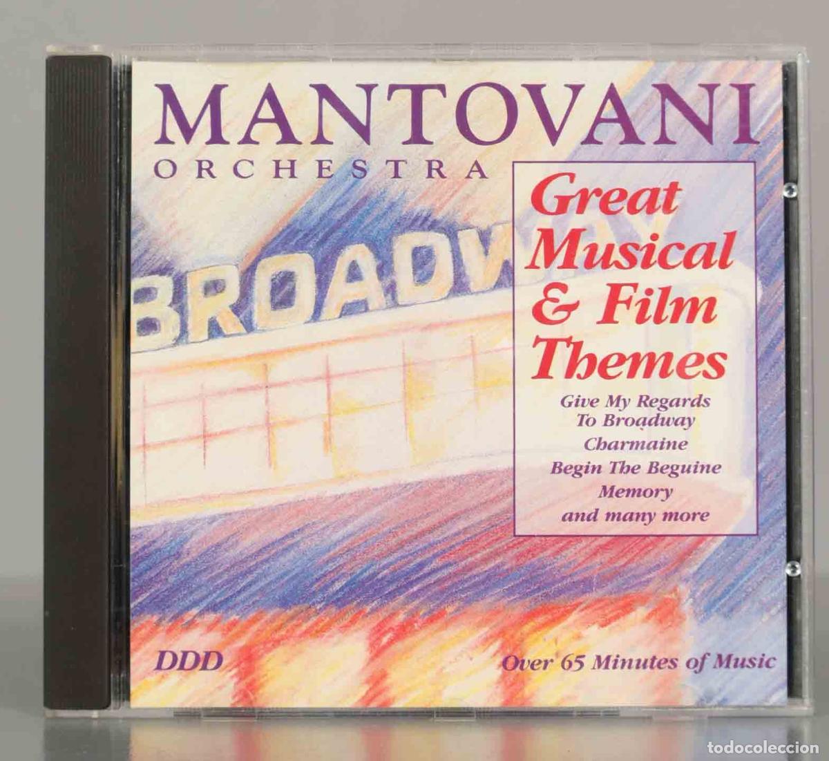 CDs de M&uacute;sica: CD. Mantovani Orchestra &ndash; Great Musical And Film Themes