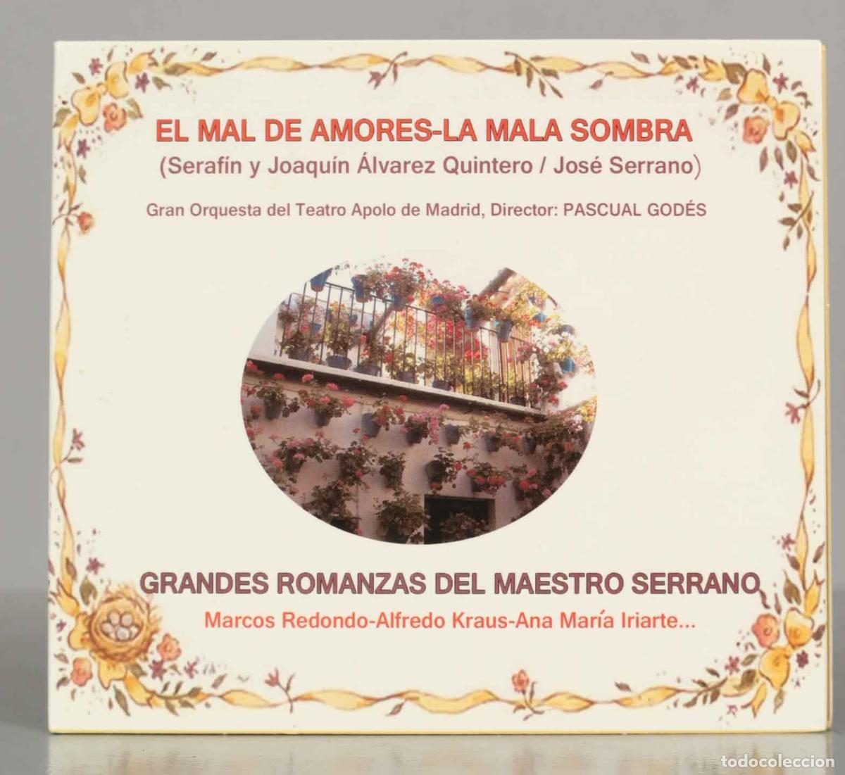 CD di Musica: CD. GRANDES ROMANZAS DEL MAESTRO SERRAN .GRANDES ROMANZAS DEL MAESTRO SERRAN. Gran Orquesta del Teat