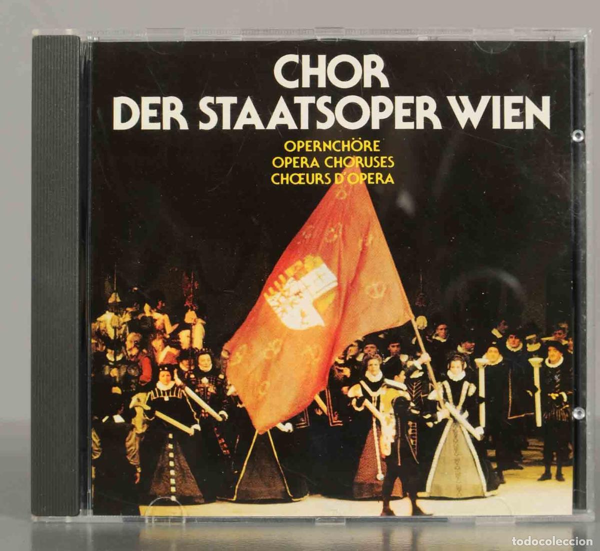 Music CDs: CD. Chor der Staatsoper Wien. Opernch&otilde;re - Opera Choruses - d&acute;Op&eacute;ra. Franz Bauer-TheussI